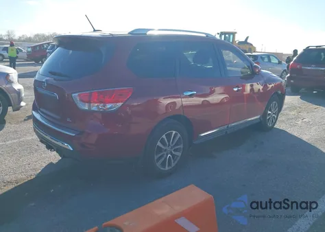 2015 Nissan Pathfinder Sl из США, поврежденный, VIN 5N1AR2MN2FC685570